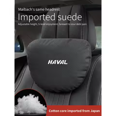 For HAVAL H6 JOLION HEV H3 H2 F7 F7X H9 H5 M4 GWM DARGO X-DOG Car Headrest Neck Support Seat Lumbar 