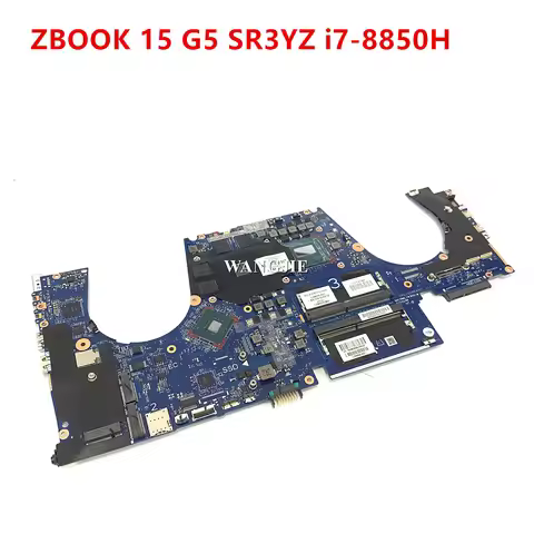 DA0XW2MBAH0 For HP ZBOOK 15 G5 Laptop Motherboard L28699-601 DSC P2000 4GB I7-8850H WIN 100% Fully T