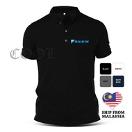 Embroidery Daikin AC Uniform Aircon Aircond Polo Tee T-Shirt Embroidery Logo EDR-142