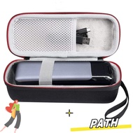 PATH , Hard EVA Portable Charger Box, Professional Sturdy Waterproof 3-Port 250W Power Bank Storage 