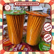[ Combo of 10 Cups ] Snack Sticks 9X Childhood Snacks