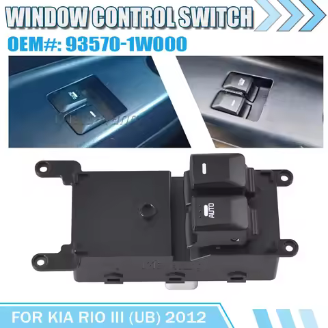 For Kia Rio III (UB) 2012 Window Lifter switch driver's side 93570-1W000 Car Accessories
