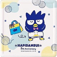 Sanrio Characters SAN174-346 Hapidanbui 5th Anniversary Water Absorption Coaster, Approx. 3.5 x 3.5 