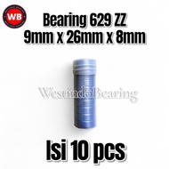 Bearing 629 ZZ Contents 10pcs Laher Laker Lahar 629Z 629ZZ 9x26x8mm