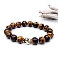 琥金。男士水晶手串 細品歲月 療癒 避邪 l 黃虎眼 11mm l