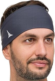 Mens Headband - Guys Sweatband & Sports Headband for Running, Crossfit, Working Out and Dominating Y