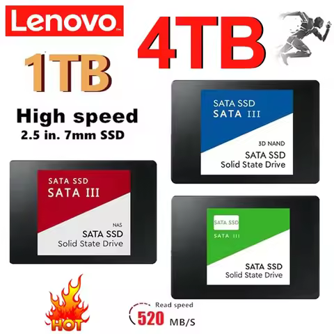 Lenovo Fast SATA SSD 2.5Inch High Speed SSD 4TB 500GB HD 1TB Internal SSD 2TB Solid State Drive For 