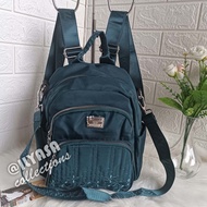 CHIBAO 3091-22 TAS RANSEL MINI WANITA KANVAS TERBARU & BERKUALITAS