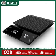 Digital Coffee Scale with Timer 3kg/0.1g Pour Over Drip Espresso Scale Kitchen Weighing Scale Digita