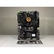 ชุดเซ็ตซีพียู+บอร์ด : CPU INTEL (เลือกได้) + GIGABYTE GA-H81M-DS2 สินค้ามีเพทหลัง สินค้ามือสอง มีประ