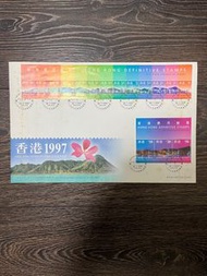 1997 香港通用郵票首日封Hong Kong Definitive Stamp First Day Cover