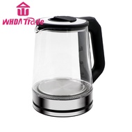 2.3L Transparent Glass Kettle With Borosilicate Glass Stainless Steel Fast Boilling Electric Kettle