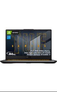 ASUS TUF Gaming Laptop, 17.3" FHD 144Hz Display, Intel Tiger Lake Core i5-11260H