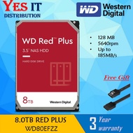 WD Western Digital RED PLUS 8TB / RED PRO 8TB NAS 3.5" Internal Hard Drive HDD