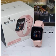 Jam Digitec Runner Pink Smartwatch Original