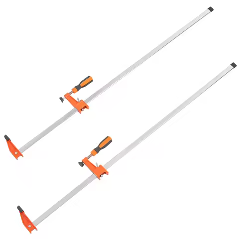SucceBuy Bar Clamps for Woodworking F Clamp 2-Pack 36" Clamp/Spreader 600 lbs Load 2-Pack 50" Parall