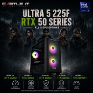 Intel Core Ultra 5 225F Gaming PC Package NVIDIA GeForce RTX3050 RTX5050 RTX5060 RTX5070 TI