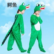 Children Animal Costume Crocodile Costume Halloween New Year's Day Crocodile Costume Performance Cos