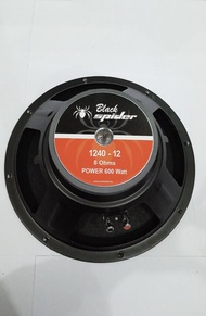 Speaker Black Spider 12 Inch 1240 Mid Bass Full Range Black Spider 12 Inch BS 1240