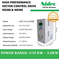 Nidec Control Techniques 1.5KW 2HP Inverter NE200 3 phase VFD (ABB/Schneider/Mistubishi/Yaskawa/Teco/Delta)