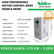 Nidec Control Techniques 1.5KW 2HP Inverter NE200 3 phase VFD (ABB/Schneider/Mistubishi/Yaskawa/Teco