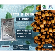 MARINE FISH FEED FLOATING 9973 [20KG]