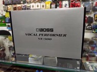 【名曲堂樂器 】免運0利率 Boss VE-500 人聲效果器 Vocal 合聲 主唱 公司貨保固 VE500