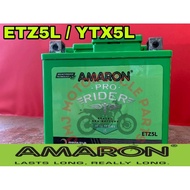 Amaron Motorcycle Battery ETZ5L (YTX5L)