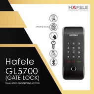 Hafele GL5700 Digital Lock | Premium Level-Dual Fingerprint Gate Lock