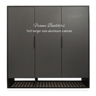 Shoe Cabinet/Aluminum Shoe Storage Cabinet/Wall Mounted Cabinet/Storage Cabinet/Kabinet Kasut/Kabine