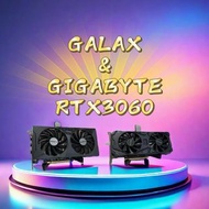 RTX3060 OC 12GB GALAX / GIGABYTE 同價 🔥7日保養🔥實體店交收 🔥需要其他型號請查詢 🔥歡迎Trade in 各類 電腦 顯卡 詳請PM # gaming displa