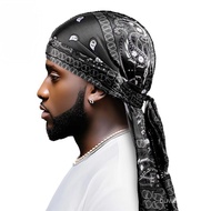 Hiphop Trendy durag Headscarf Street Dance BBOY Hip Hop Cashew Flower Show Children Boys Children IP