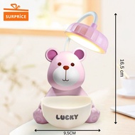 Surprice Lampu Belajar Bear / Lampu Belajar Rautan / Lampu Belajar Lucu