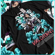 BH2 VALORANT GAME OVER Graphic 220g thick cotton Tee Video Games T-Shirt short sleeve top HB2