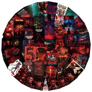 50/54Pcs Trendy Stranger Things 5 Fandom Stickers - Waterproof Graffiti Embellishments for DIY Craft