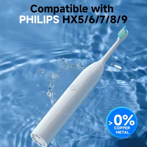 Compatible With PHILIPS HX6231 HX6250 HX6252 HX9334 HX6253 HX6530 HX6064 Sonic Electric Vacuum Tooth