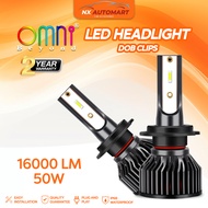 OMNI BEYOND Car LED Headlight H4 H7 H8 H11 H1 HB3 HB4 9006 9005 C6 X3 HID Car Headlamp LED Bulb