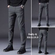 118年男裝 WLYJ#M33 簡約休閒褲  秋冬第五波