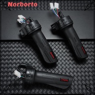 NORBORTO E-Bike Twist Throttle 12V 24V 36V 48V Electric Cycling Throttle Grip