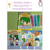 BUKU TADIKA PRASEKOLAH 4/5 TAHUN 4 BUKU + 1 BUKU JAWI FREE TERBITAN PUSTAKA TIMUR