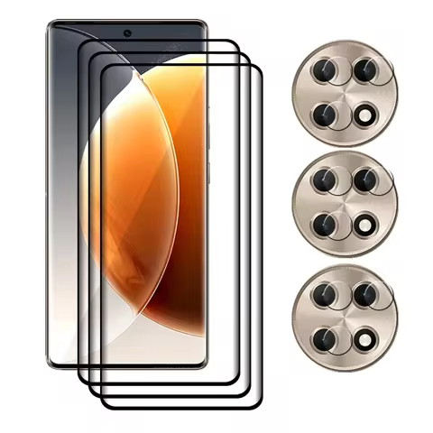 6in1 For Tecno Camon 30S Pro Tempered Glass 6.78" Anti-Scratch Front Protector For Camon 30s Pro Sof