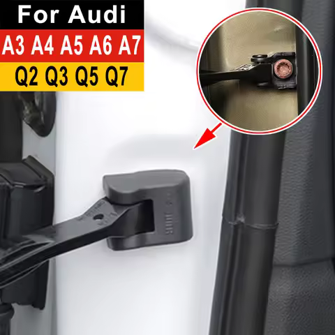 Waterproof Car Door Stopper Protector Clip For Audi A3 8V 8P Sline A4 B7 B8 B9 A5 Quattro A6 C6 C7 C