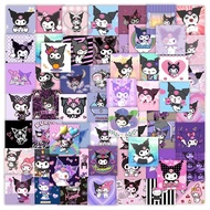 ℗ 63 Kuromi Stickers Cartoon Image Kuromi Kuromi Gift Bag Graffiti Stickers Skateboard Guitar Waterproof