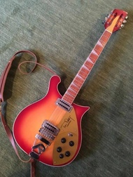Custom Rickenbacker 620-12 String Tom Petty Limited edition Cherry Sunburst Neck Through Body Electric Guitar
