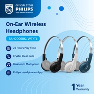 Philips Wireless On-Ear Headphones On Ear Retro Design (TAH2000)