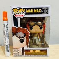 Funko pop movies action figure toy 513 capable mad max fury road vinyl figure 4 inch tall nice detai