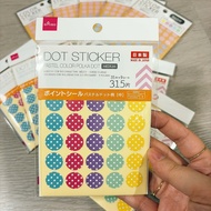 VPP Japan POLKA DOT STICKER Round DOT STICKER, convenient to mark Heads