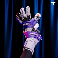 PGS PRO Sarung Tangan Kiper Sepak Bola PGS PRO Eagle Kaizen Putih Ungu 4MM