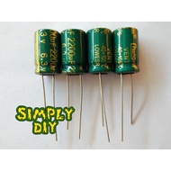 1pcs 6.3V 2200uF 3300uF Aluminum Electrolytic Capacitor (6V3)