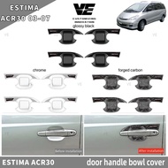 Vemart toyota estima acr30 2002-2007 car door handle bowl cover accessories